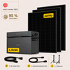 600Wp+4,0kWh, Sunshare Glory 3.0 Basic Set (3x200Wp Solarmodule),Balkonkraftwerk mit Speicher
