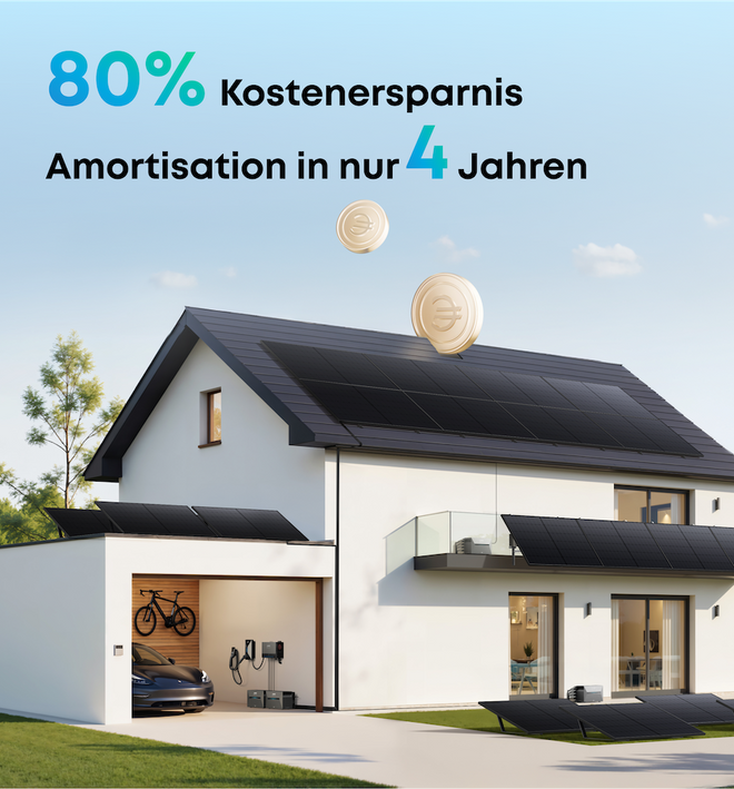 Balkonkraftwerk Speicher, Anker SOLIX Solarbank Power Dock – Ansicht 2