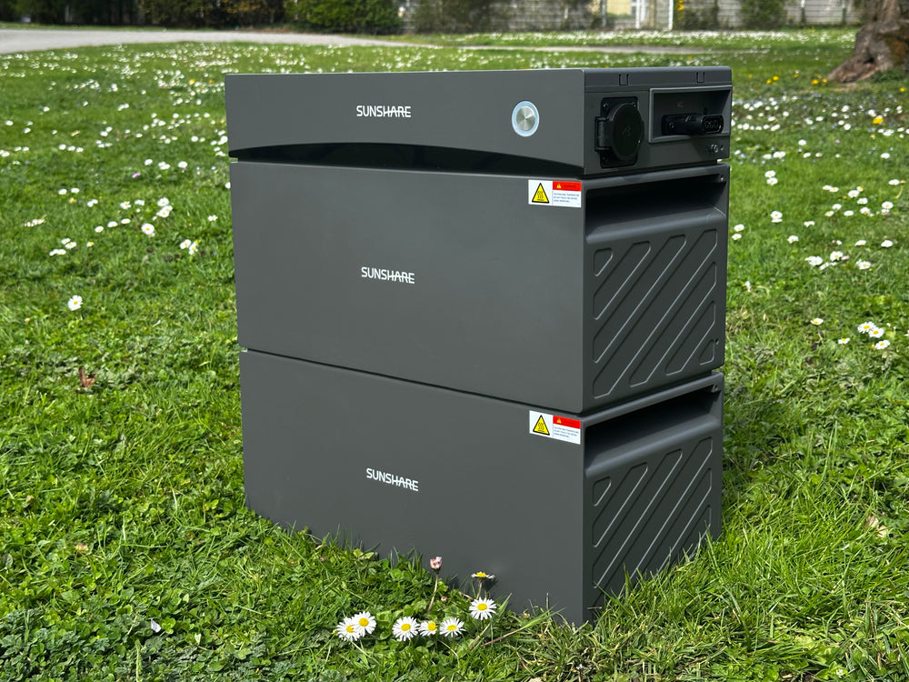 Sunshare Glory Speicher im Alltag