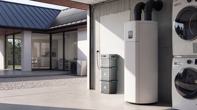 SolarFlow 1600 AC+ mit Wärmepumpe