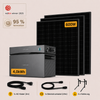 600Wp+4,0kWh, Sunshare Glory 3.0 Basic Set (3x200Wp Solarmodule),Balkonkraftwerk mit Speicher