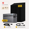 800Wp+4,0kWh, Sunshare Glory 3.0 Basic Set (4x200Wp Solarmodule),Balkonkraftwerk mit Speicher