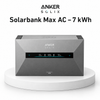 Anker SOLIX Solarbank Max AC – 7 kWh Heimspeicher | Plug & Play | 0% MwSt. gemäß § 12 Abs. 3 UStG