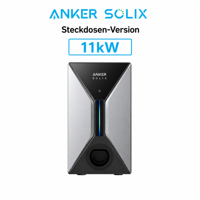 Anker SOLIX V1 Wallbox 11kW Stecker-Variante