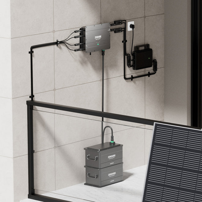 SolarFlow Batteriekabel – selbstverriegelnde Steckverbinder