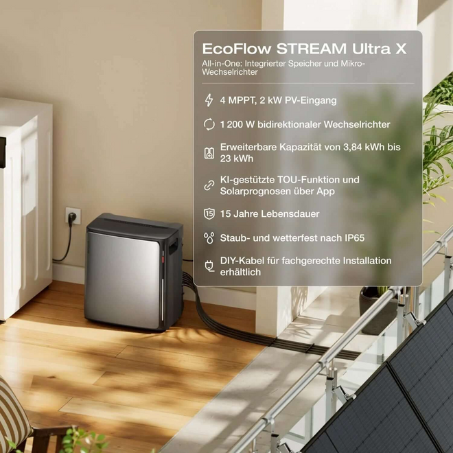 EcoFlow STREAM Ultra X – 6-stufiges Sicherheitssystem