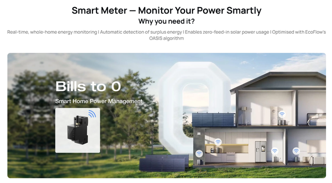 EcoFlow Smart Meter - Bills to 0, Smart Home Power Management