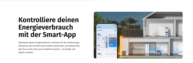 Sunshare Smart Meter – Energieverbrauch per App überwachen