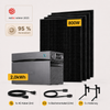800Wp+2,04kWh, Sunshare Glory 2.0 Basic Set (4x200Wp Solarmodule),Balkonkraftwerk mit Speicher