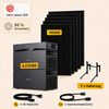 800Wp+4,07kWh, Sunshare Glory 2.0 Standard Set (5x200Wp Solarmodule),Balkonkraftwerk mit Speicher