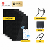 1000W Balkonkraftwerk, Sunshare Ray(5x200Wp Solarmodule),800W Mikrowechselrichter