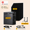 800Wp+4,07kWh, Sunshare Glory 2.0 Standard Set (5x200Wp Solarmodule),Balkonkraftwerk mit Speicher