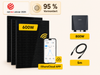 600W Balkonkraftwerk, Sunshare Ray (3x200Wp Solarmodule),800W Mikrowechselrichter