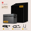 800Wp+1,526kWh, Sunshare Balkonkraftwerk mit Speicher, Glory Basic Set(800Wp Solarmodule)