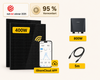 400W Balkonkraftwerk, Sunshare Ray (2x200Wp Solarmodule),800W Mikrowechselrichter
