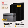 800Wp+2,04kWh, Sunshare Glory 2.0 Basic Set (4x200Wp Solarmodule),Balkonkraftwerk mit Speicher