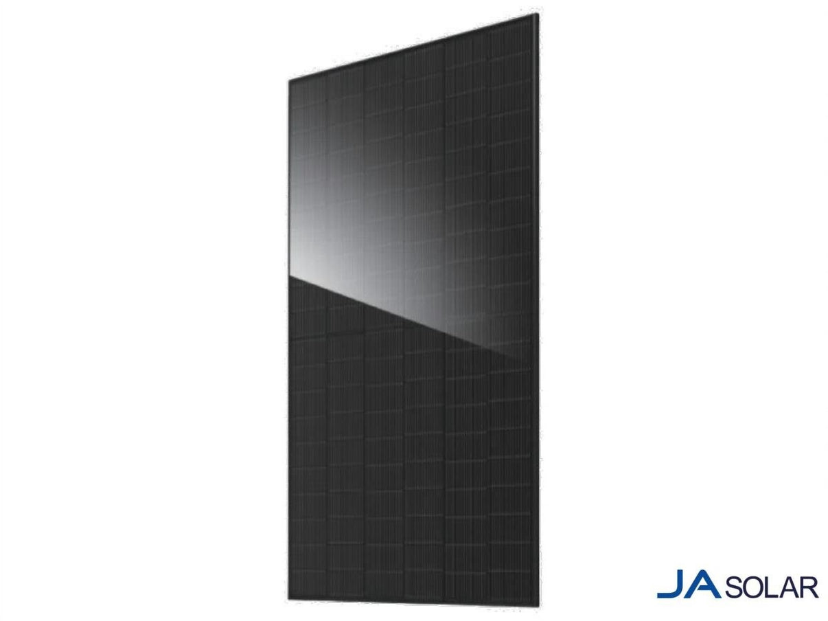 JA Solar JAM60D41-500/LB 500W Bifaziales Solarmodul Full Black