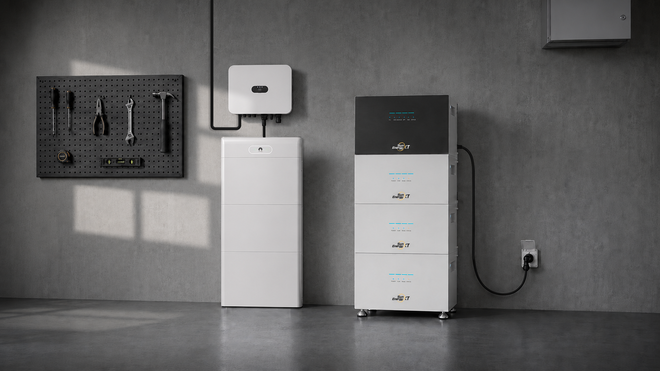 SunEnergyXT 500 PRO AC Core Installation in der Garage