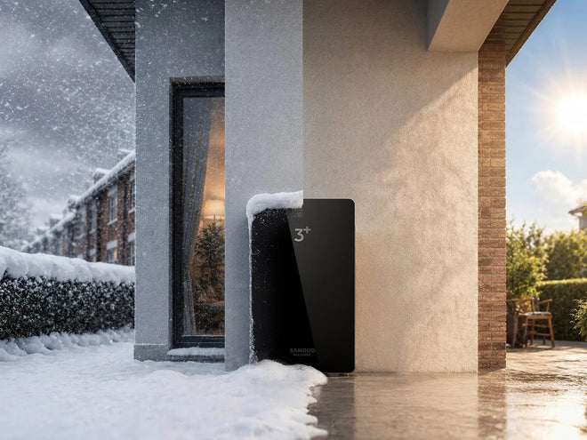 SAMDUO Nex E6000 wetterfest im Schnee IP65