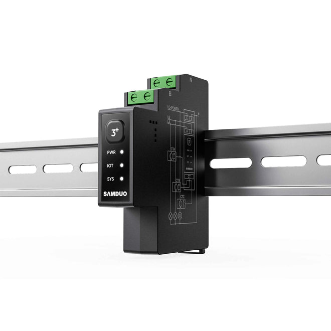 SAMDUO Smart Meter auf Hutschiene