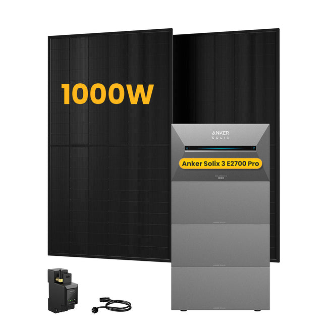 Anker SOLIX Solarbank 3 E2700 Pro Bundle - 10,8 kWh