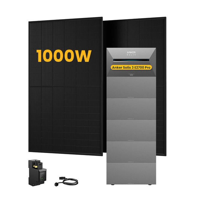 Anker SOLIX Solarbank 3 E2700 Pro Bundle - 16 kWh