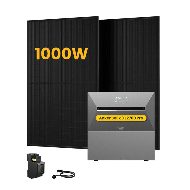 Anker SOLIX Solarbank 3 E2700 Pro Bundle - 5,4 kWh