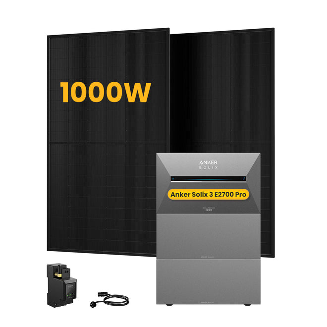 Anker SOLIX Solarbank 3 E2700 Pro Bundle - 8,1 kWh