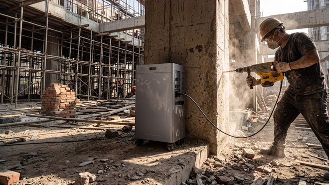 SolarFlow 4000 Mix AC+ – Off-Grid Netzunabhängig: Baustelle und Außeneinsatz