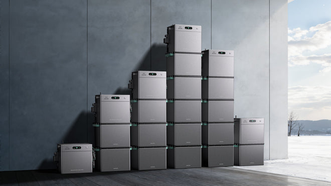 SolarFlow 2400 Pro mit AB3000L Erweiterungsakkus – verschiedene Ausbaustufen