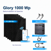 Sunshare Glory 1000 Wp mit 3,05 kWh Speicher – Beton Balkon