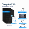 Sunshare Glory 800 Wp mit 1,5 kWh Speicher – Beton Balkon