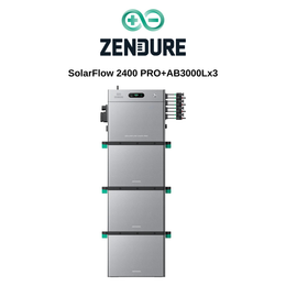 SolarFlow 2400 Pro mit 3 AB3000L Erweiterungsakku